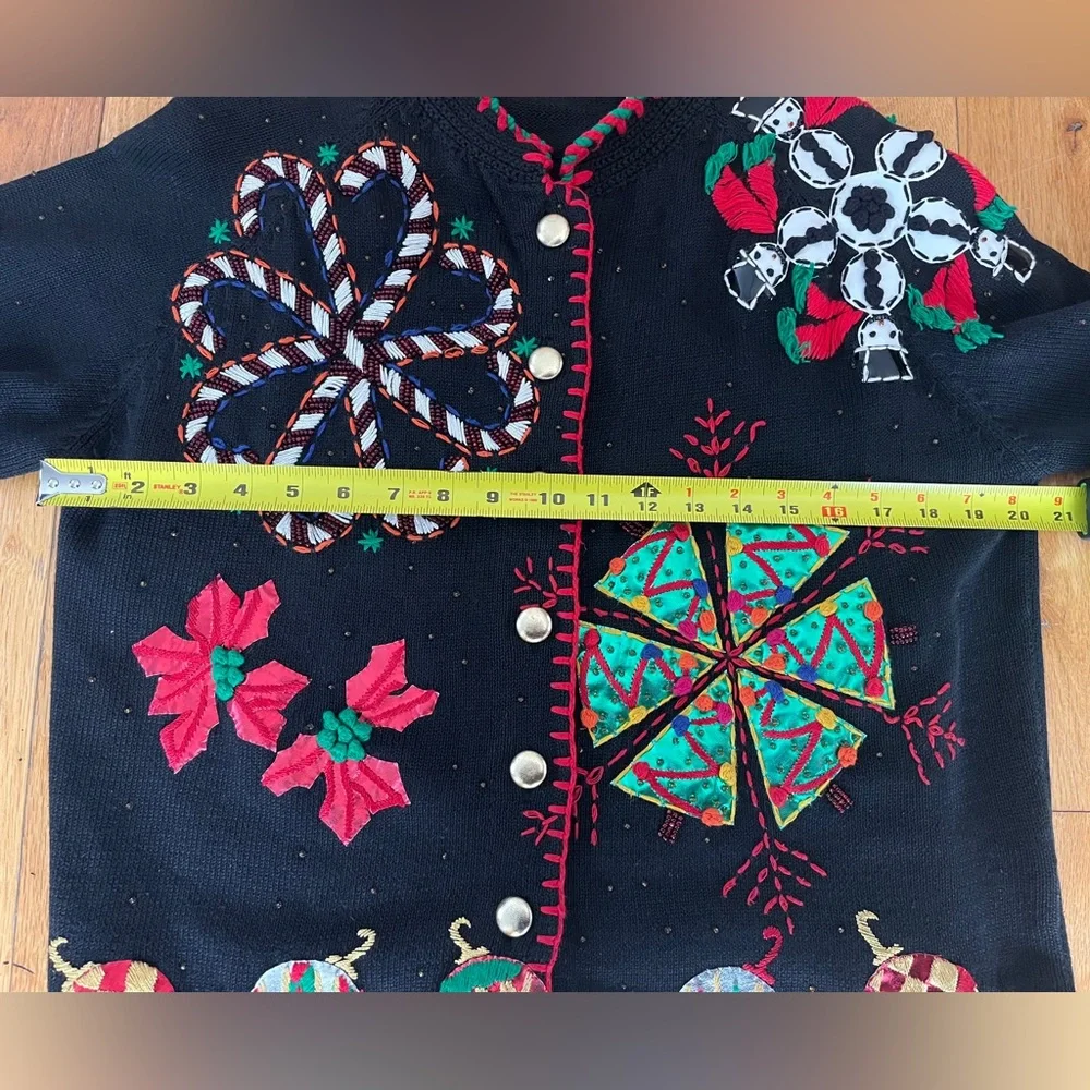 Micheal Simon‎ Sweater Medium Christmas EUC